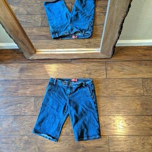 Dickies denim shorts
